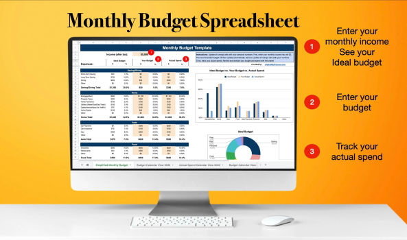 Monthly Budget Template